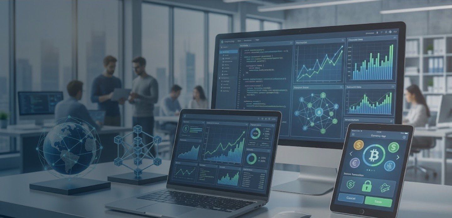 Custom Fintech Software Development Banner